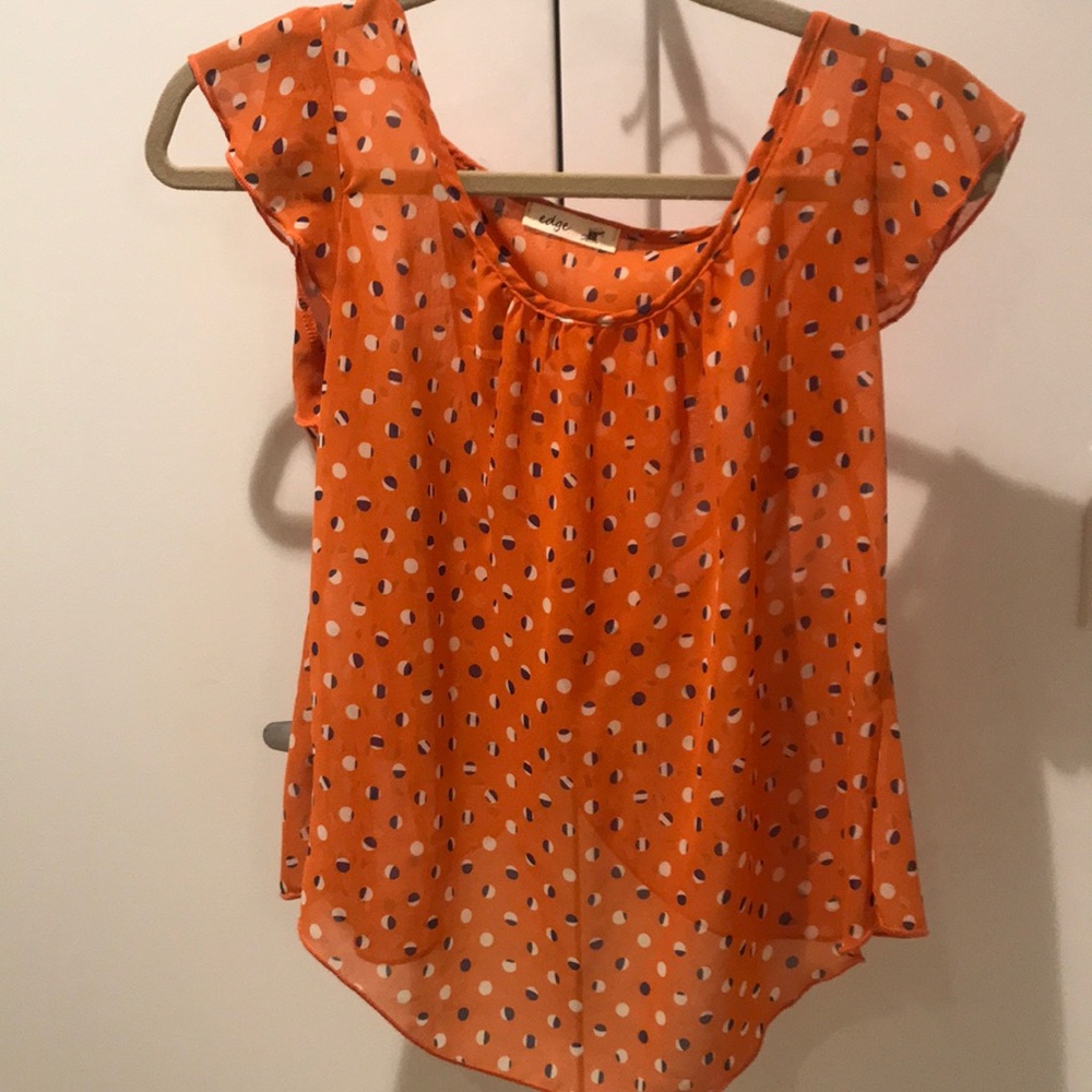 Adorable Patterned Blouse